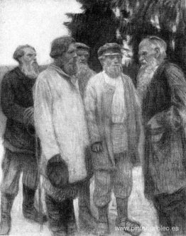 León Tolstoi entre los campesinos