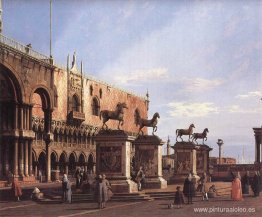 Capriccio: Los caballos de San Marco en la Piazzetta