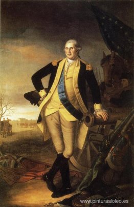 Washington después de la batalla de Princeton, Nueva Jersey