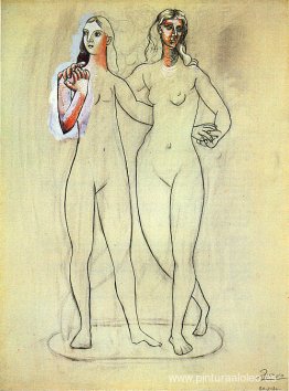 Dos mujeres desnudas