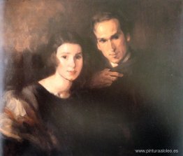 Retrato de Claudio y María