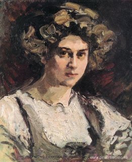 Retrato de Nadezhda Komaróvskaya