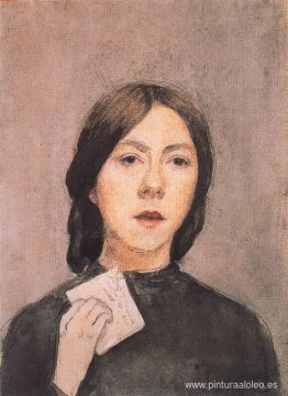 Autorretrato con carta