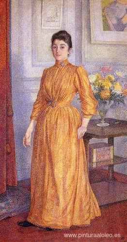 Retrato de señora van Rysselberghe