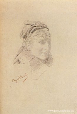 retrato de sarah bernhardt