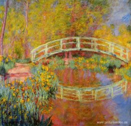 El Puente Japonés (El Puente en el Jardín de Monet)