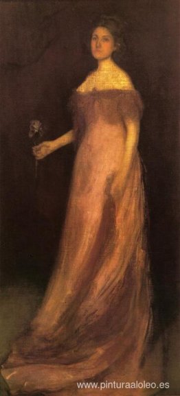 Rosa y verde: El iris - Retrato de Miss Kinsella