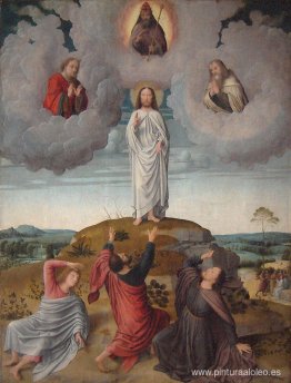 La Transfiguración de Cristo (panel central)