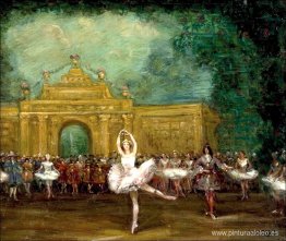 Ballet ruso (Pavlova y Nijinsky en “Pavillon d'Armide”)