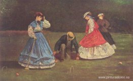 Escena de croquet