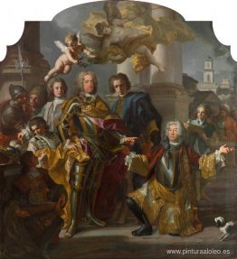 Gundaker Conde Althann Entrega al Emperador Carlos VI (Carlos II