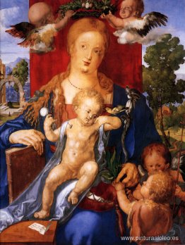 Madonna con el jilguero