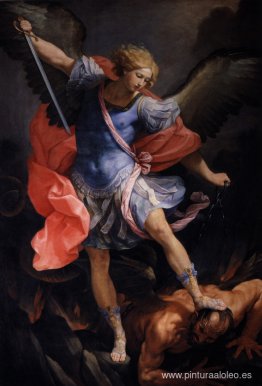 El Arcángel Miguel venciendo a Satanás