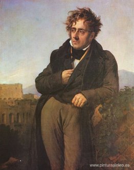 Chateaubriand meditando sobre las ruinas de Roma