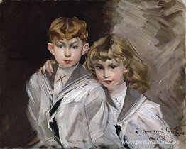 los dos niños