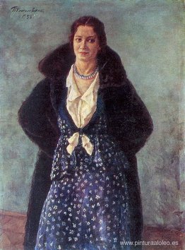 Retrato de la actriz Angelina Osipovna Stepanova