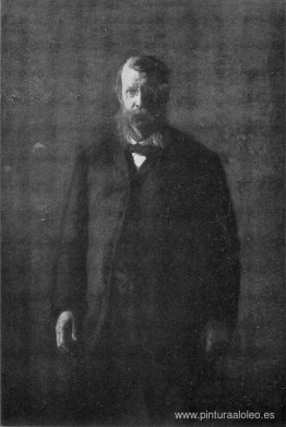 Retrato de George F. Barker