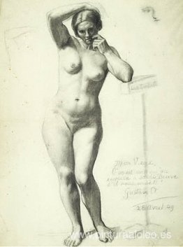 Desnudo femenino de pie