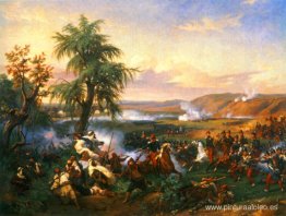 La batalla de Habra, Argelia, diciembre de 1835.