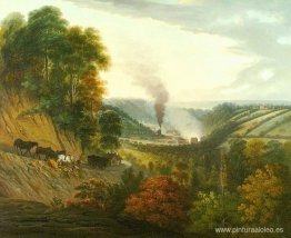 Vista matutina de Coalbrookdale, Shropshire