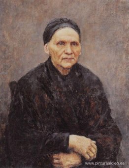 Retrato de P. F. Surikova (madre del artista)