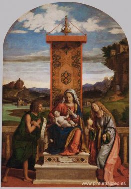 Virgen y el Niño con San Juan Bautista y María Magdalena