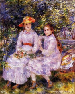 Las hijas de Paul Durand Ruel (María Teresa y Juana)