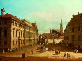 Una vista del Palacio Lobkowicz en Viena