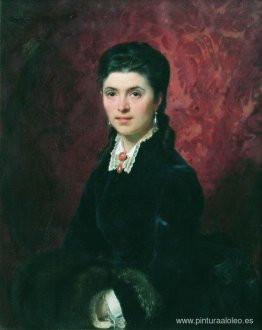 Retrato de Elena Grigoriyevna Tolstaya