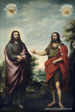 San Juan Bautista señalando a Cristo