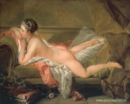 Retrato de Marie-Louis O'Murphy (Desnudo en un sofá)