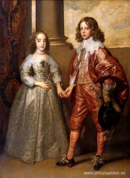 Guillermo II, Príncipe de Orange y la Princesa Enriqueta María E