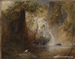 Las cascadas, Pistil Mawddach, Norte de Gales 1836