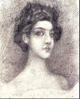 Retrato de Nadezhda Zabela-Vrubel