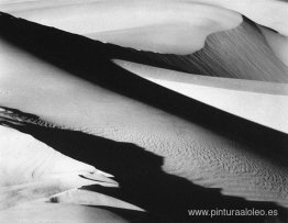 Dunas de arena, Océano