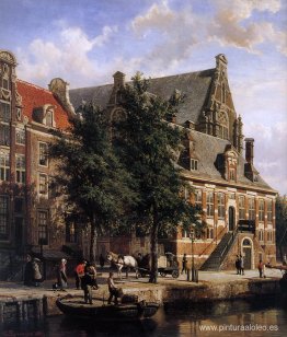 El Oude Waag en Westerkerk