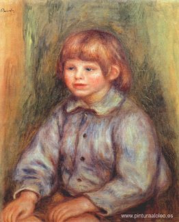 Retrato sentado de Claude Renoir