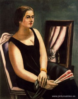 Retrato de Minna Beckmann-Tubo