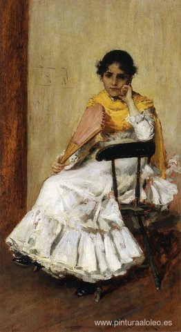 Una niña española (Retrato de la Sra. Chase vestida de español)