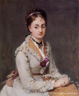 Retrato de la hermana del artista, señora Edma Pontillon, c.1872