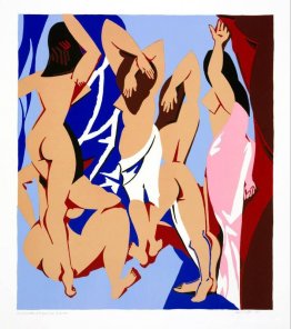 Les Demoiselles d'Avignon vues derrière