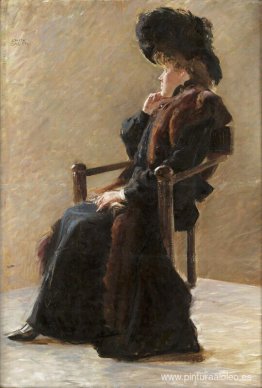 Retrato de una dama elegante