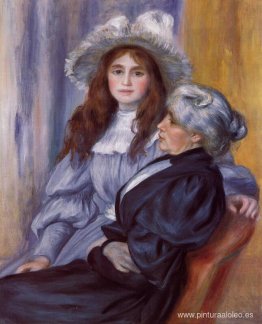 Berthe Morisot y su hija Julie Manet