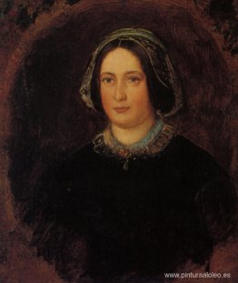 Retrato de la señora William Evamy, la tía del artista.