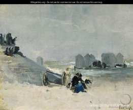 En la playa, Ostende