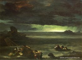 Escena del diluvio