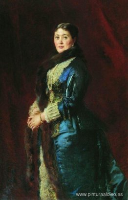 Retrato de la princesa M. Orlova-Davydova