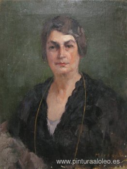 retrato de una dama