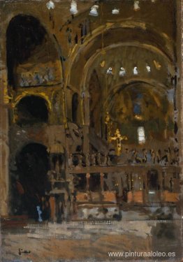 Interior de San Marcos, Venecia