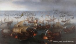 La batalla con la Armada española